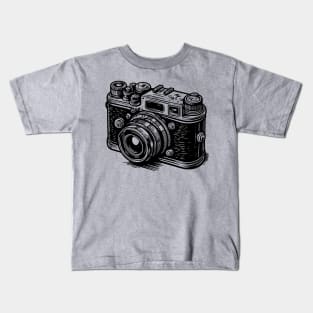 Retro Camera Kids T-Shirt